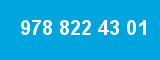 978 822 43 01 978 822 43 01